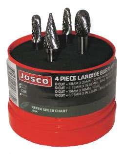 JOSCO 4 PIECE BURR STARTER KIT  